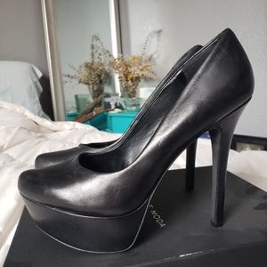 Black heels